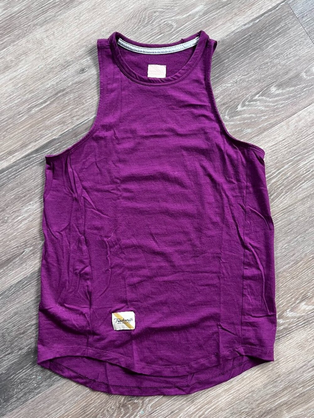 Tracksmith Harrier Tank in Purple